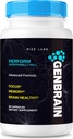 rize labs GenBrain Memory Supplement, Extra Strength Brain Support Capsules, Advanced Complex, Pure All-Natural Pills (60 Capsules)