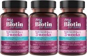 Purity Products MyBiotin ProClinical – Thicker Hair Starting in 3 Weeks & Fights Wrinkles - MB40X Patented Biotin Vitamin B7 Matrix w/Astaxanthin - 40X More Soluble vs Ordinary Biotin, 90 Veg Capsules