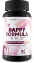 Happy Formula Pro - Our Best Happy Pills Vitamin D Mood Support Supplement - Happpy Supplements Natural Mood Support Supplements for Women, Mood Support Supplements for Men - Postpartum Mood Support