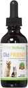 Pet Wellbeing Old Friend for Senior Dogs - Supports Immune System Health, Joint Mobility, Healthy Energy Levels, Alfalfa, Reishi - Veterinarian-Formulated Herbal Supplement 2 oz (59 ml)