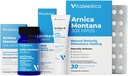 VitaMedica | Arnica & Vitamin K Cream + Arnica Montana 30X (Bottle & Blister Pack) Bundle | for Bruising, Swelling, Inflammation & Pain Relief | Softens, Calms, Moisturizes, & Restores Bruised Skin