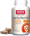 Jarrow Formulas Lactoferrin 250 mg - Immune-Supporting Glycoprotein - for Healthy Immune System Support & Iron Absorption - Freeze Dried - Gluten Free - Non-GMO - 60 Capsules (Servings)