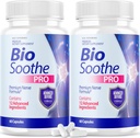 IDEAL PERFORMANCE (2 Pack) Biosoothe Pro Neuropathy Treatment Capsule for Nerve Pain Repair Pills Bio Soothe Premium Formula Supplement Alpha Fix Neeve (120 Capsules)