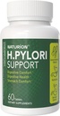 H. Pylori Support - Digestive Health Supplement with G-FOS Blend, Whey Protein, Licorice, Mastic Gum, Vitamin U, and Vitamin B2 - Stomach Comfort & Gut Balance - 60 Tablets, 30 Day Supply