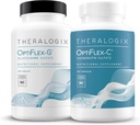 Theralogix OptiFlex Complete - 90-Day Supply - Glucosamine & Chondroitin Supplement - Support Healthy Joint Function - Joint Supplements for Women & Men - NSF Certified - 180 Caps & 180 Tabs