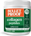 Bulletproof Unflavored Collagen Peptides Powder with MCT Oil, 14.3 Ounces, Grass-Fed Collagen Protein for Skin, Bone and Joint Support, Pasture Raised, No Added Hormones