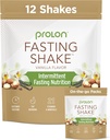 Prolon Intermittent Fasting Drink Mix | Shake for Intermittent Fasting | Vitamins, Fiber, Plant Based Protein, Superfoods | Keto, Vegan, Gluten Free, Dairy Free | Vanilla, (12 ct)