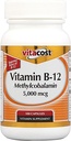 Vitacost Vitamin B-12 Methylcobalamin - 5000 mcg - 100 Capsules