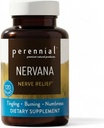 Perennial Nervana – Herbal Nerve Support & Mood Balance Formula | Plant-Based Blend with Lavender, Passionflower, Corydalis, Lobelia & Prickly Ash Bark | 120 Vegetarian Capsules | 40-Day Supply