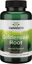 Swanson Goldenseal Root - Herbal Supplement Promoting Immune Support and Overall Wellness - Features Goldenseal Root Extract Standardized to Minimum 5% Total Alkaloids - (120 Capsules, 125mg Each)