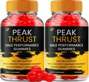 Peak Thrust Gummies for Men – Peak Thrust Advanced Formula, All Natural, Maximum Strength, PeakThrust Gummy, Thrust Peak Reviews, (2 Pack – 120 Gummies)