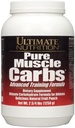 Ultimate Nutrition Pure Muscle Carbs - Complex Carbohydrate Powder for Sustained Energy - No Fat, No Cholesterol -Calorie for Muscle Gainers and Athletes, Fruit Punch, 2.75 Pounds