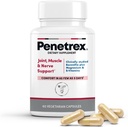 Penetrex Clinically Studied Magnesium Glycinate Supplement for Joint, Muscle & Nerve Support - Comfort in 5 Days with Advanced Boswellia Serrata Extract, Vitamin D, B, C (60 Count - 1 Month Supply)