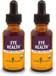 Herb Pharm Eye Health Liquid Herbal Formula with Bilberry and Goji Liquid Extracts - 1 Ounce (Pack of 2)