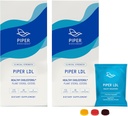 Piper LDL Cholesterol Health Plant Sterol Gummies: Plant Sterols Cholesterol Supplement (2 Boxes, 224 Gummies)