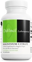 DaVinci Labs Magnesium Citrate - Dietary Supplement to Support Muscle Health, Healthy Nerves and Mineral Absorption* - with 140 mg Magnesium per Serving - Gluten-Free - 90 Vegetable Capsules