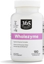 365 by Whole Foods Market, Wholezyme, 180 Count