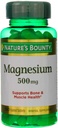 Nature's Bounty Magnesium 500 mg Tablets 100 ea (Pack of 2)