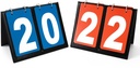 Portable Table Top Scoreboard Flipper, Multi Sports Score Flip Scoreboard Score Keeper