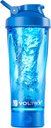 VOLTRX Premium Electric Protein Shaker Bottle, Made with Tritan - BPA Free - 24 oz Vortex Portable Mixer Cup/USB C Rechargeable Shaker Cups for Protein Shakes