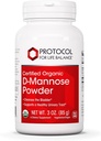 PROTOCOL FOR LIFE BALANCE D-Mannose Powder - 2g per Serving - Bladder Cleanse - Support Health Urinary Tract - for Men & Women - Kosher & Non-GMO - 3 oz