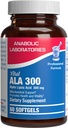 Alpha Lipoic Acid 300mg - Clinical Formula ALA Supplement for Liver Eye Brain Mitochondria Energy Antioxidant & Nerve Support - Non-GMO Soy Free & Easy to Swallow Softgels - 60 Servings