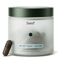 Seed PM-02 Sleep + Restore - Sleep Aid for Women & Men - Non-Habit Forming Bioidentical Melatonin & Ashwagandha - Vegan & Shelf-Stable - 30 Capsules (30-Day Supply)