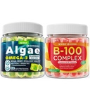 Vegan Omega 3 Gummies+ Vitamin B100 Complex Gummies