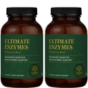 Global Healing Ultimate Enzymes - Digestive Enzyme Supplement - 120 Capsules (2-Pack)