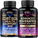 NUTRAHARMONY Cortisol Support & Resveratrol Complex Capsules