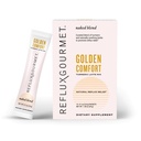 REFLUX GOURMET Golden Comfort Naked Blend – Turmeric Latte with Organic Ginger, Cinnamon, Cardamom, Clove & Black Pepper Extract – 14 ct