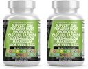 Clean Nutraceuticals Slippery Elm Psyllium Husk Pre Probiotic Digestive Gut Health Supplement with Aloe Vera Cascara Sagrada Marshmallow Root DGL Licorice Senna Extract (Pack of 2)