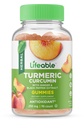 Lifeable Turmeric Curcumin with Ginger & Black Pepper Extract 90 Gummies