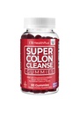 Health Plus Super Colon Cleanse Gummies Dietary Supplement, Gentle Relief from Occasional Constipation, Natural Senna Leaf Extract, Mixed Berry Flavor, 60 Count, 15 Day Cleanse
