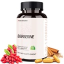 Berberine HCl Supplement with Ceylon Cinnamon & Citrus Bergamot – Botanical Formula for Daily Wellness – 120 Vegan Capsules