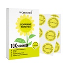 Dopamine Patches Extra Strength, Vegan Mood & Motivation Support, Plant-Based Formula for Daily Mental Wellness, Supports Balance for Men & Women (30)
