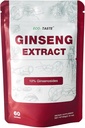 ECO-TASTE Ginseng Root Extract Powder-Korean Panax for Smoothies, Coffee or Drinks, 10% Ginsenosides, 60g (60 Servings)