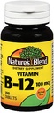 Nature's Blend Vitamin B12 100 mcg Tablets - 100 ct, Pack of 2