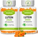 Lutein Gummies 25mg - Eye Vitamins Lutein & Zeaxanthin Eye Health Supplements for Adults,Sugar Free Eye Health Gummies Supplement - Support Vision,Macular,Blue Light Filtering (120 Count)