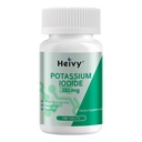 Heivy Potassium Iodide 130mg - 120 KI Tablets – KI Pills for Emergency Use, Thyroid & Immunity Support – Potassium Supplements, YODO Naciente, Yoduro de Potasio – Made in USA
