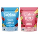 Ultima Replenisher Electrolyte Powder Drink Mix Bundle – Sugar Free – Variety, Gut Health – 20 Stickpacks, 14 Stickpacks – 6 Electrolytes and Minerals – Keto Friendly, Vegan, Non-GMO