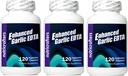 Enhanced Garlic EDTA 120 capsules - 3 Pack - 1000mg High Potency Calcium Disodium EDTA Formula - No Magnesium Sterate or Aluminum Containing Zeolite - 1,000mg per day -3 Bottles of 120 Capsules