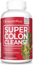 Health Plus Super Colon Cleanse - 500 mg - 240 Capsules