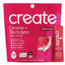 Create Creatine + Electrolytes Mix - Creatine Monohydrate Stick Packs, Supports Energy and Hydration, NSF Certified for Sport, 30 Count, Watermelon