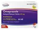 Camber Omeprazole 20mg Delayed-Release Tablets, Heartburn and Acid Reducer Reflux Medicine (42 Count)