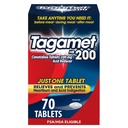 Tagamet HB 200 mg Cimetidine Acid Reducer and Heartburn Relief, Relieves and Prevents Indigestion, 70 Count