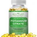 Potassium Supplement Softgels, High Absorption Potassium Citrate 1000mg for Muscle Heart Electrolyte Balance and Normal pH Support*, Essential Mineral, Non-GMO, 2 Month Supply