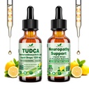 Vita PLynxera Thanksgiving Gift Set: Pure TUDCA Liver & Gallbladder Support + Advanced R-ALA Neuropathy & Nerve Health Liquid Drops