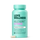 Love Wellness Hello Burn Activate | Support Visceral Fat Burn with HT BPL1 Postbiotic | Supports Healthy Waist Circumference, Longevity and Metabolic Wellness | 30 Count