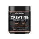 NatureBell Creatine Monohydrate Powder - 500g - Micronized Powder - Delivers 5,000mg Creatine Per Serving - Pre-Workout or Post-Workout Support* - Vegan & Keto Friendly - Unflavored